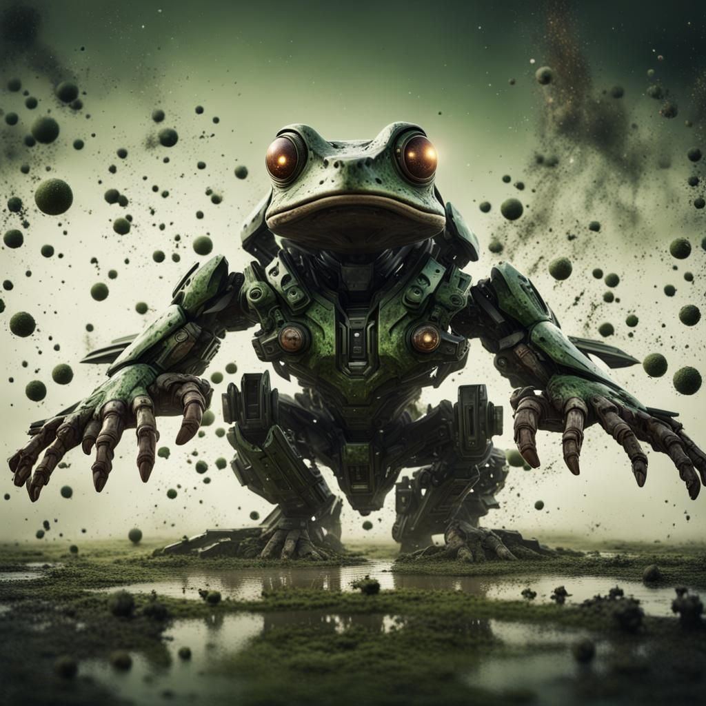 Mecha frog