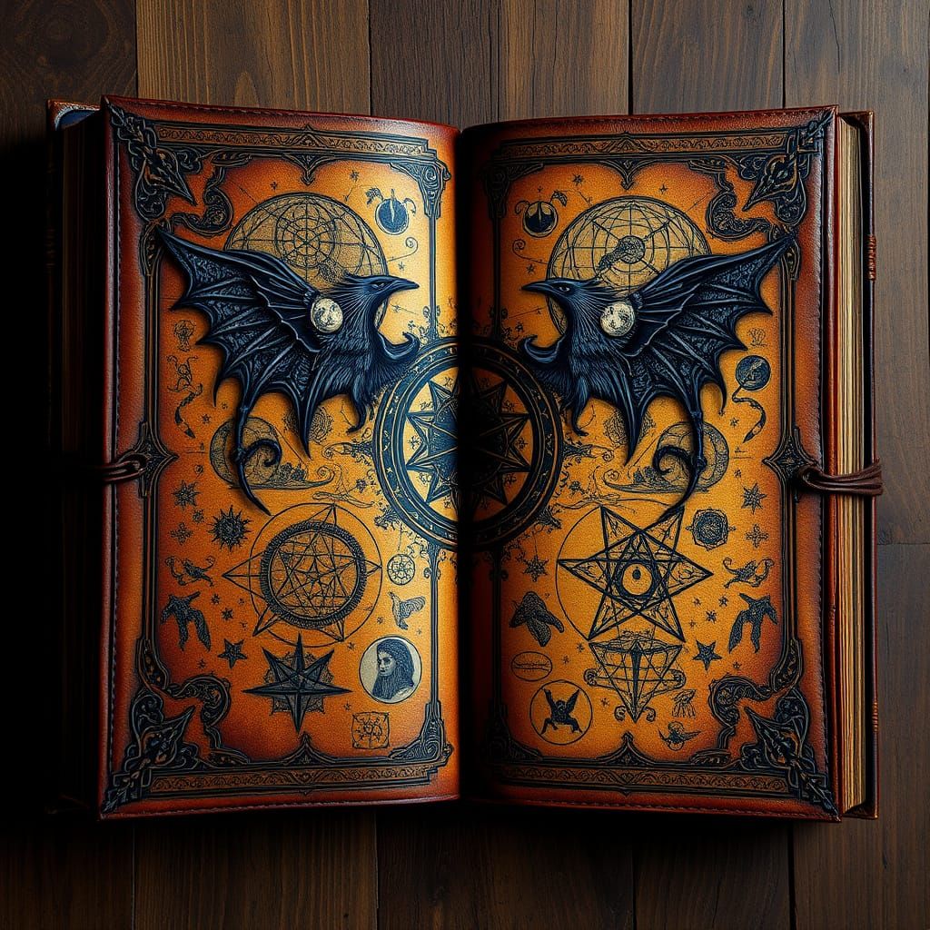 Mystical Tome of Gothic Dragon Lore