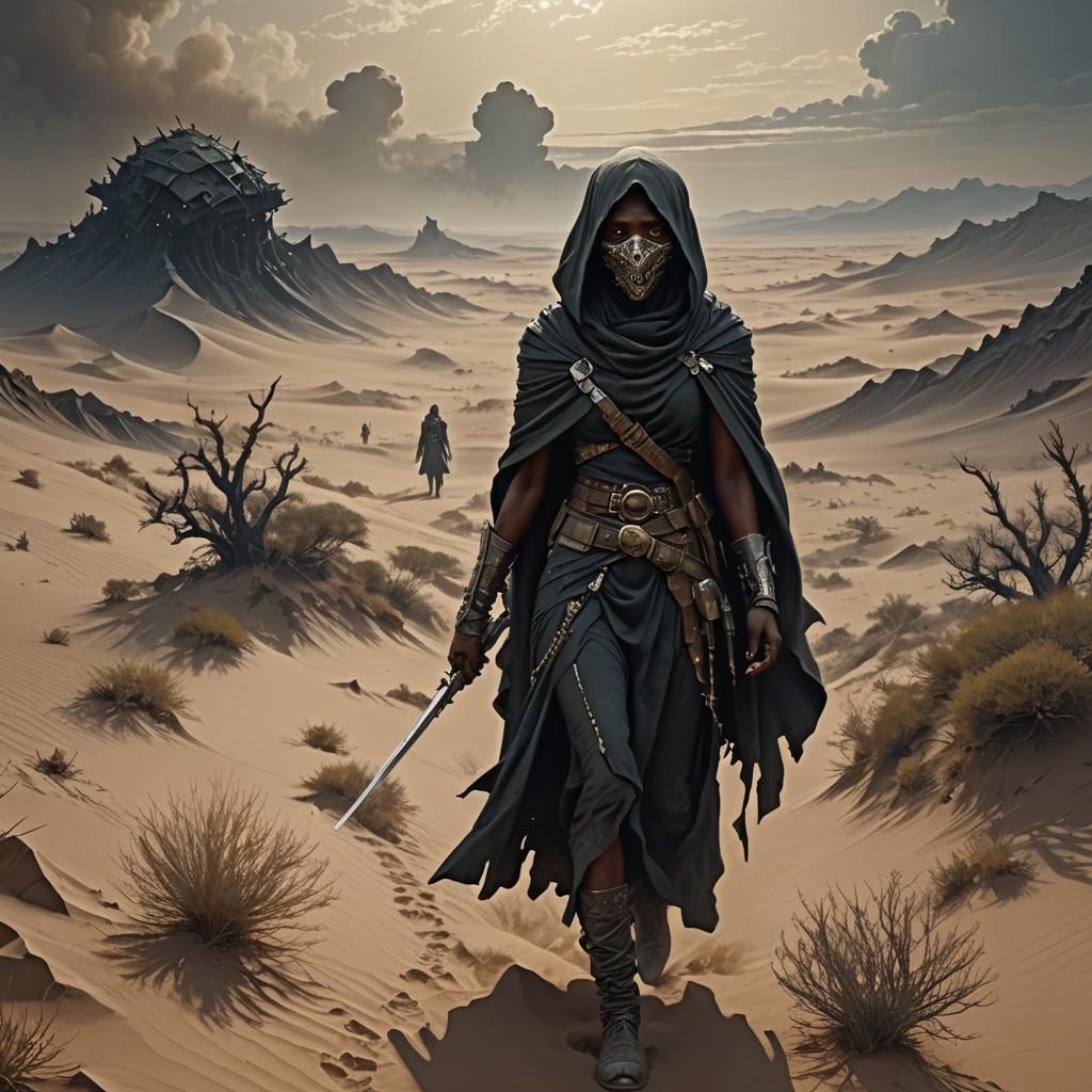 Wasteland Assassin: Desert Cyberpunk Horror