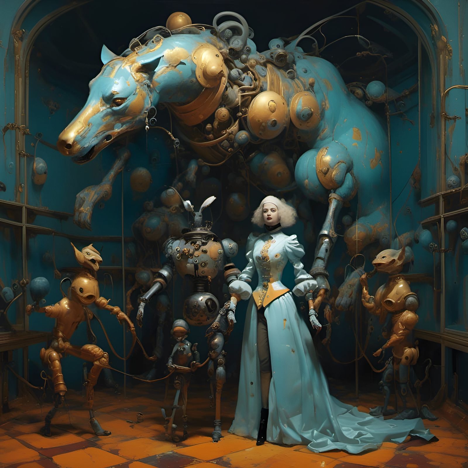 The duchess and friends