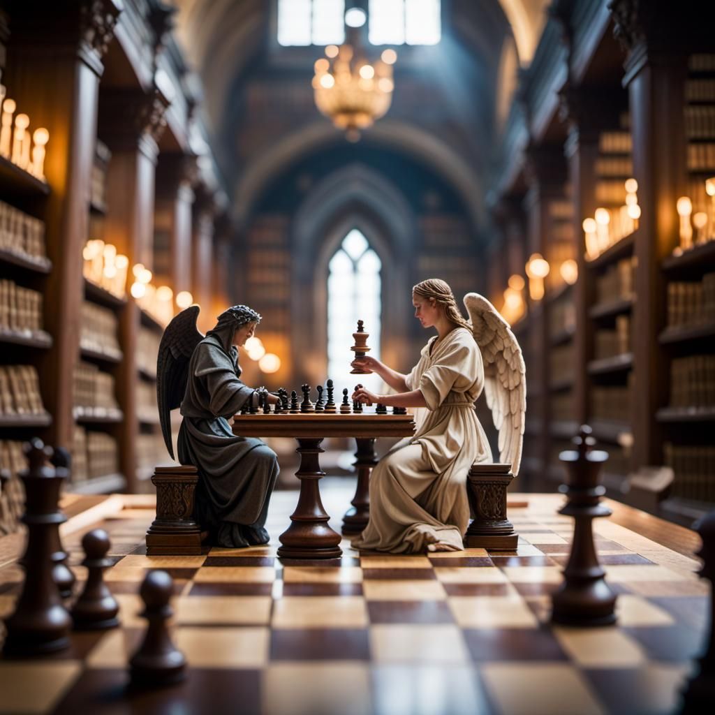 Games of angels and  demons