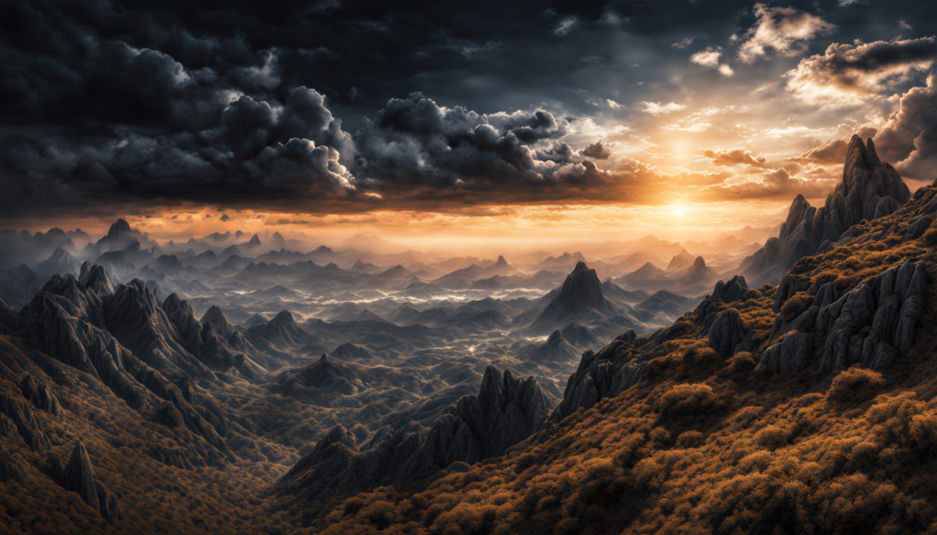 Hyperrealistic Paradox Equinox Horizon in HDR