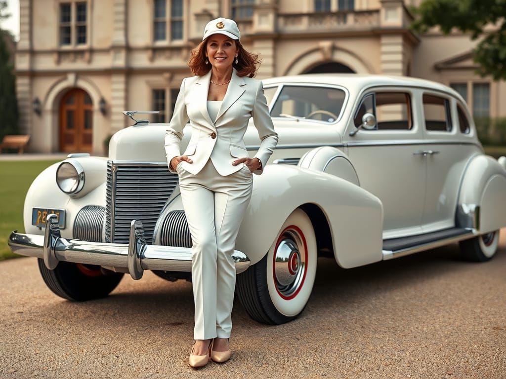 Michelle's personal Limo and driver