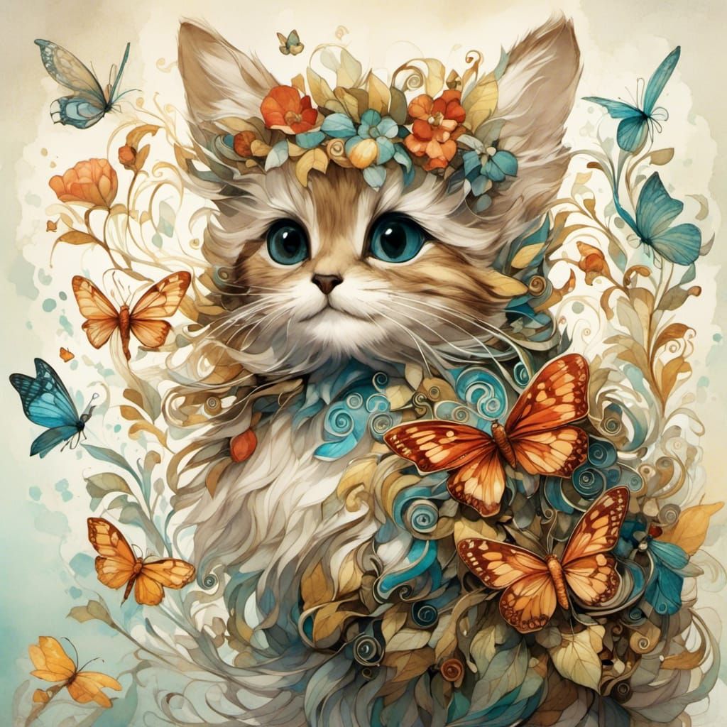 Charming AI-Generated Animal Image