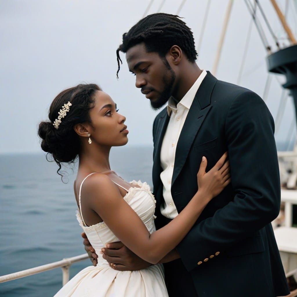 Romantic Tragedy of Star-Crossed Lovers in the Dark of the S...