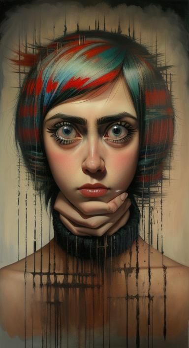 surreal strangulation