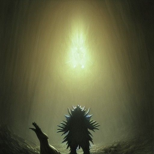 Realistic Horror Haxorus Pokemon Artwork