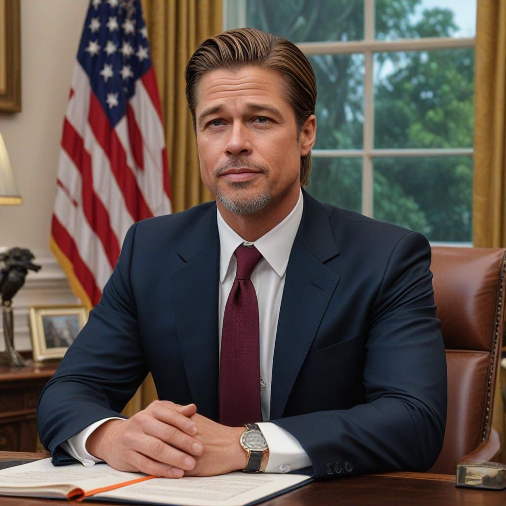 Presidential Portrait Concept Art in Unreal Engine 5