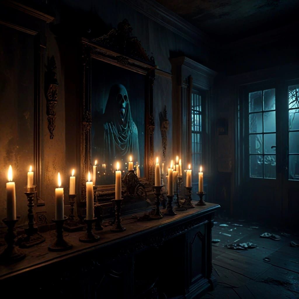 Eerie and Mysterious AI-Generated Haunting