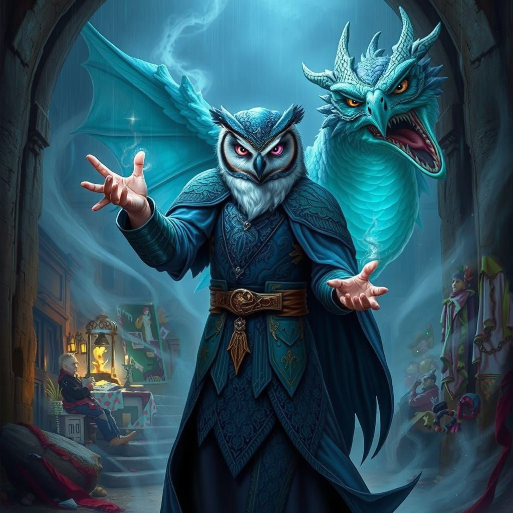 Ethereal Fantasy Owlkin Master Learns Ancient Magic in Ancie...