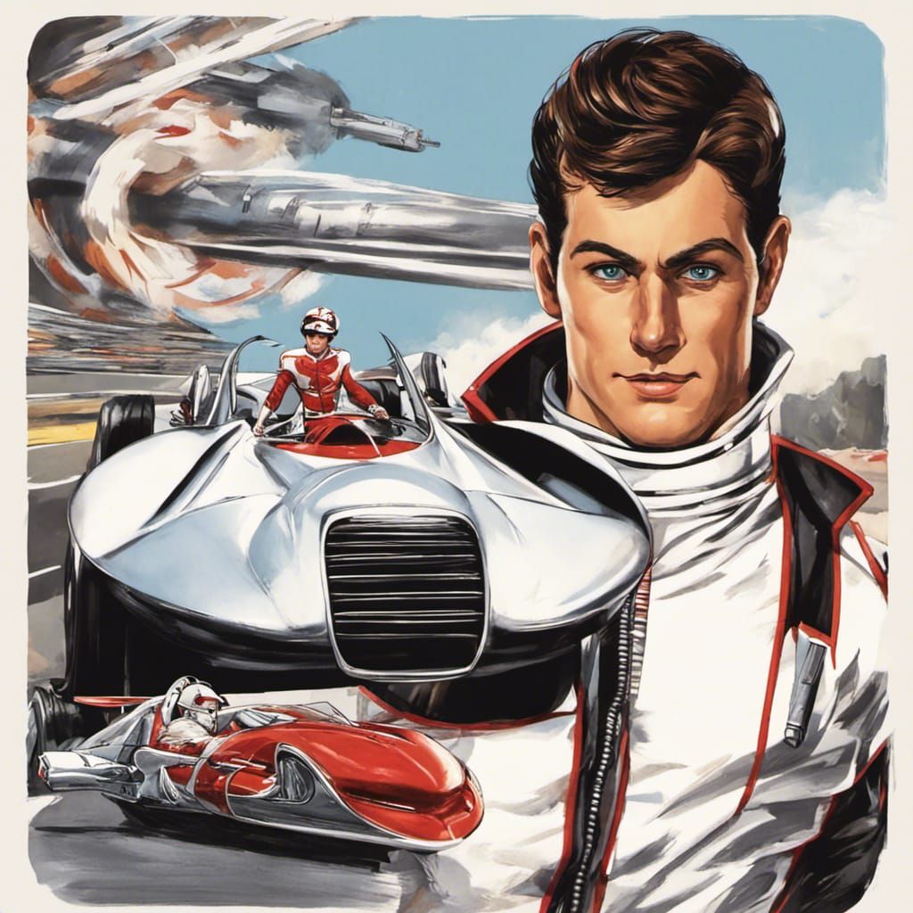 Speed Racer's Victory with the Mach 5