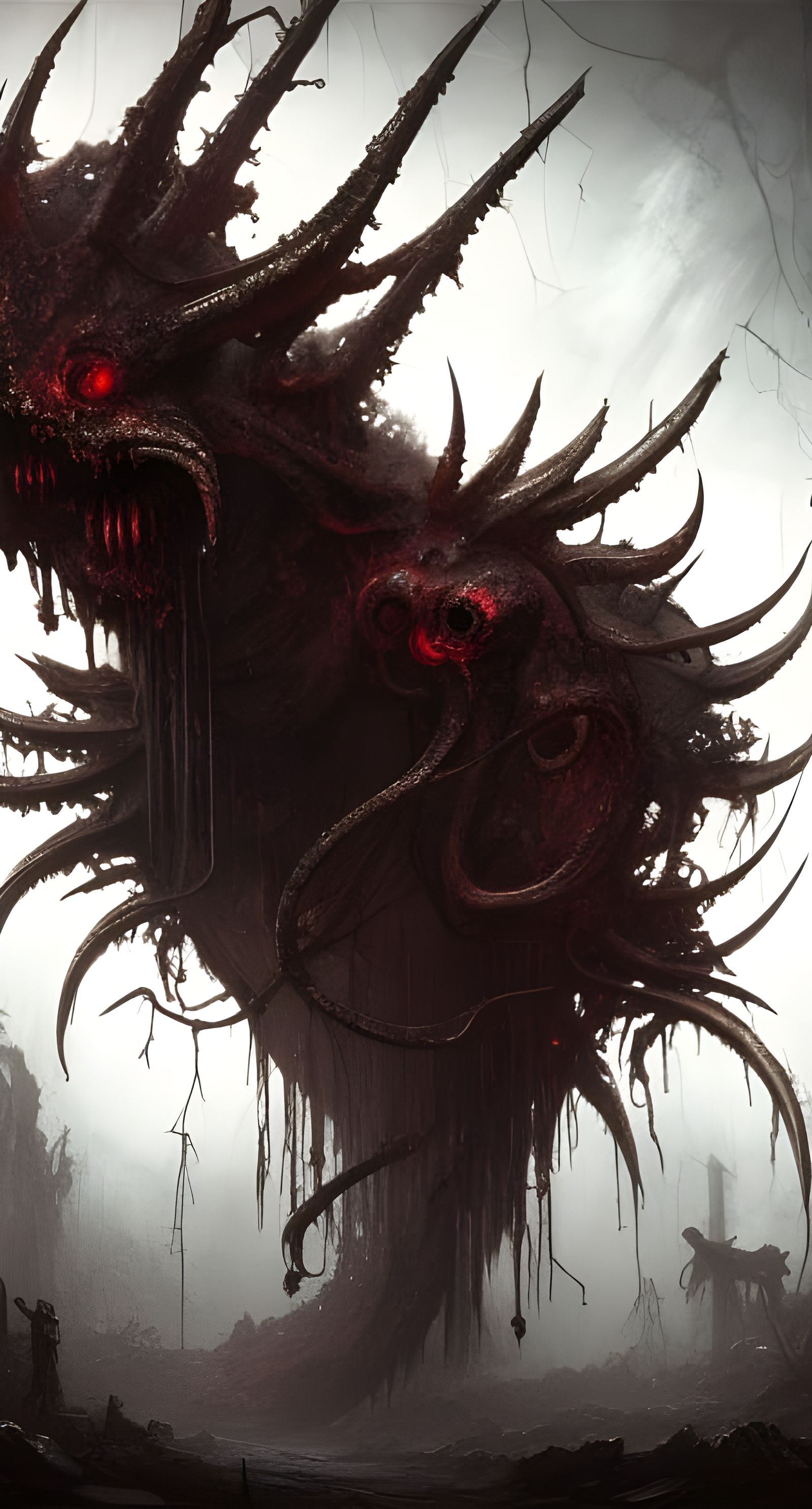 Post-Apocalyptic World Ruined by Lovecraftian God