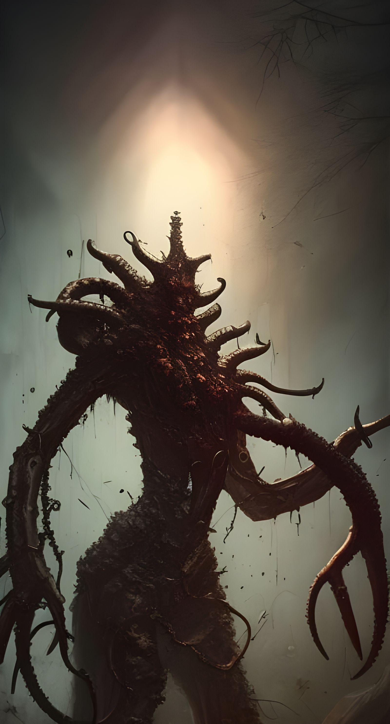 Dark Post-Apocalyptic World Ruined by Elder God