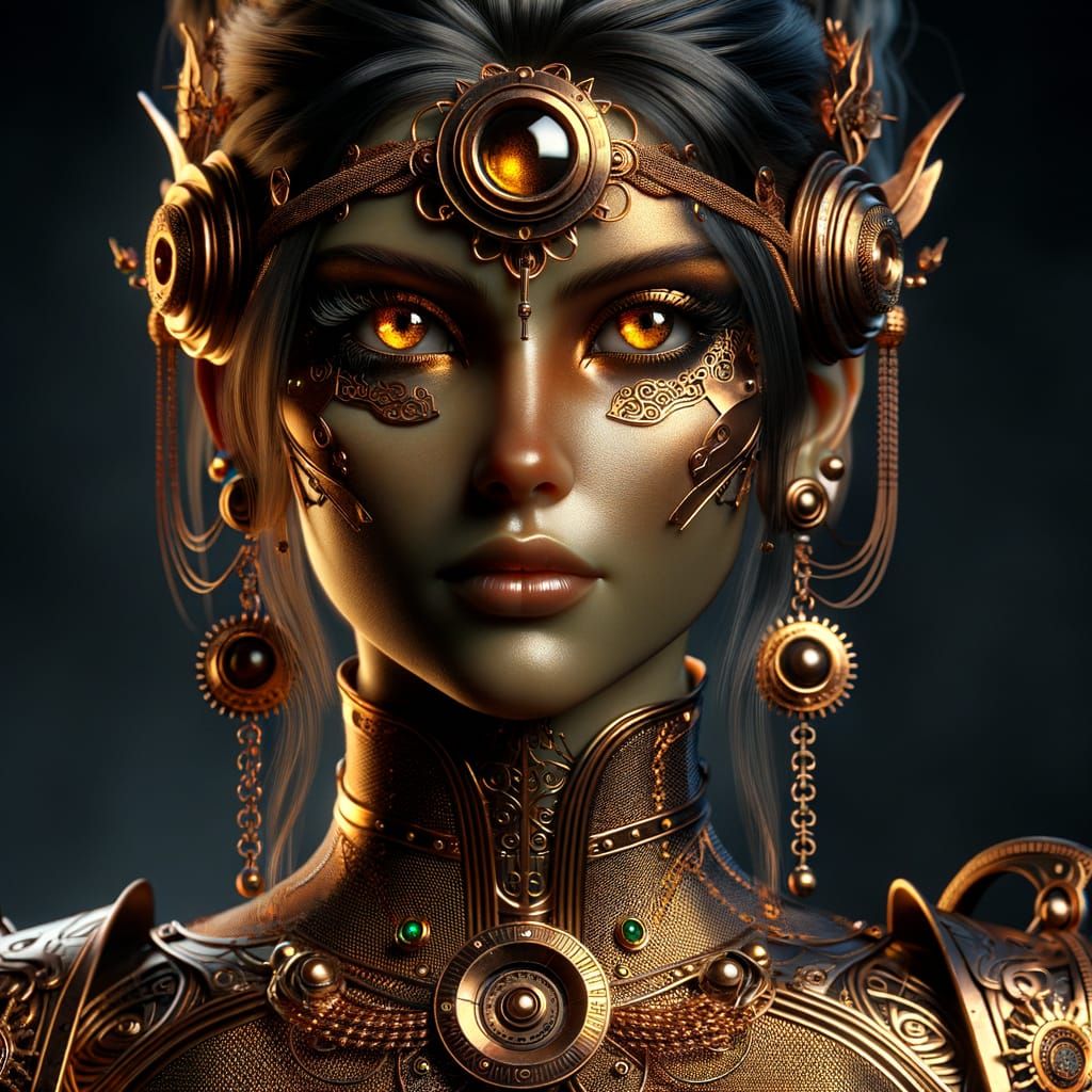 Bronze Beauty with Ancient Craftsman Heritage