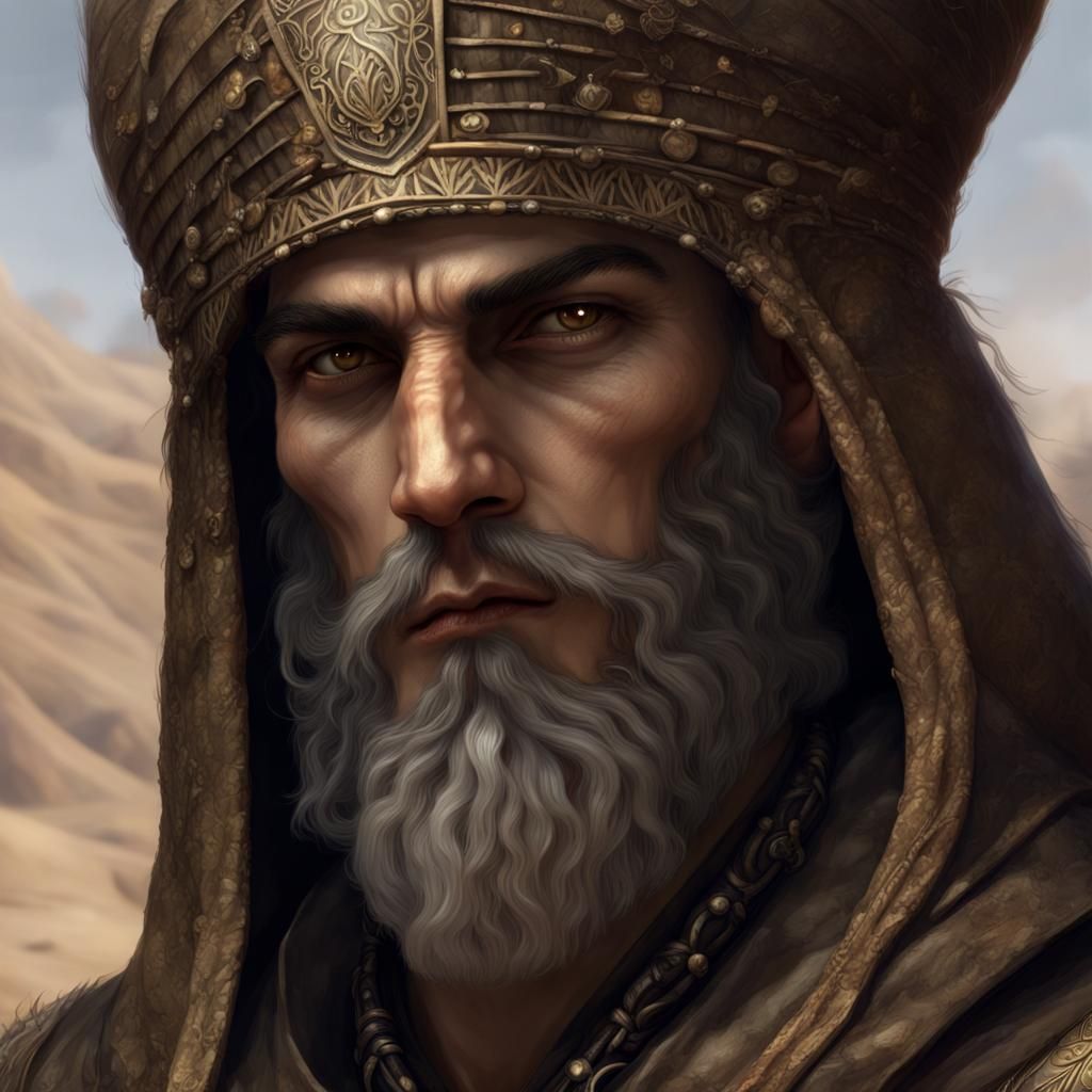 Dwemer Archivist Portrait in Steampunk Fantasy Style