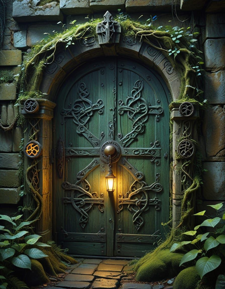 ancient magic door