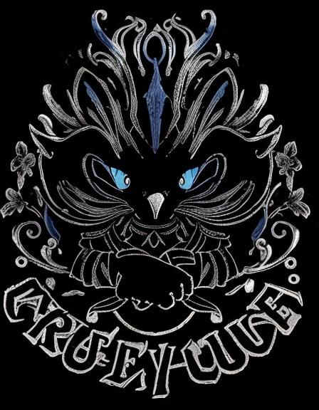 Mystical Owl in Purple, Blue, and Pink Hues