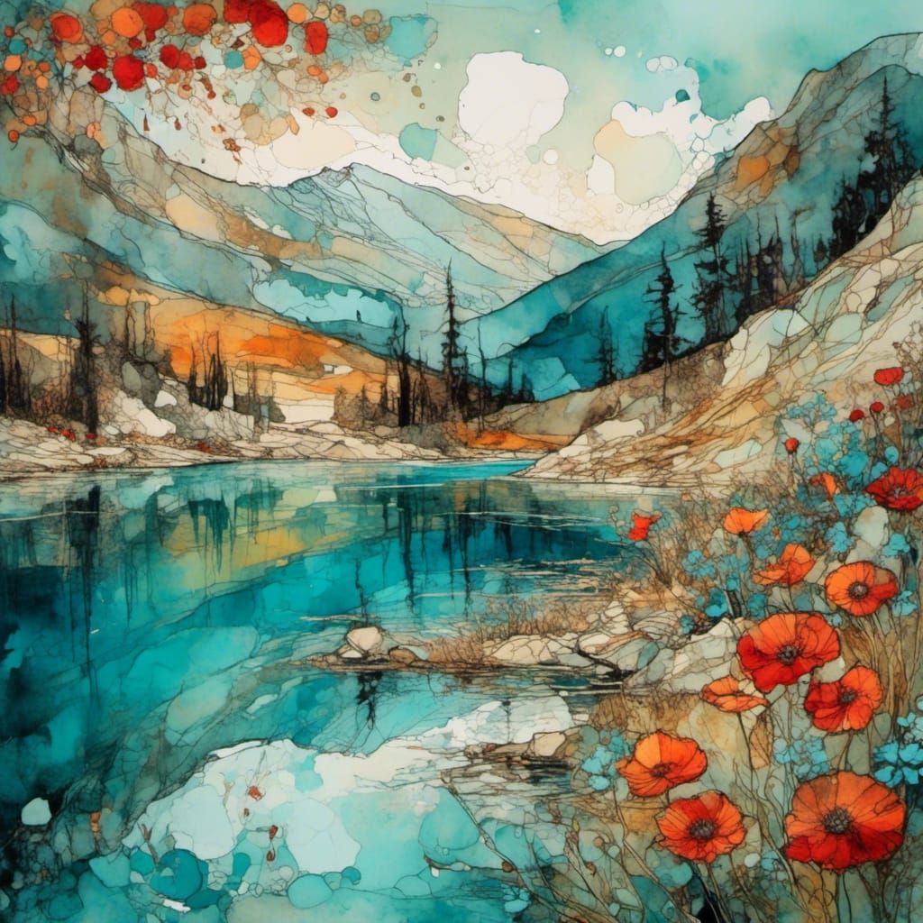 The land writes it's poetry on the fabric of our soul