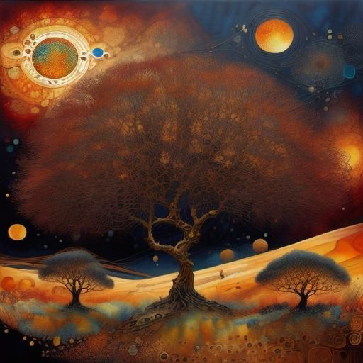 Veiled Woman in Luxury Desert with Volumetric Lighting