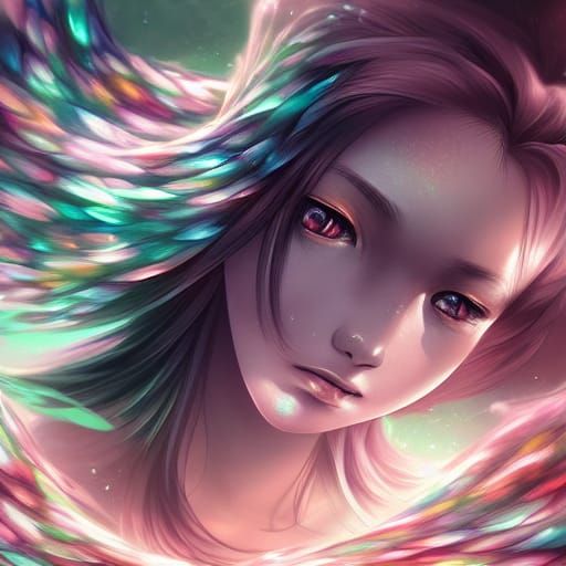 Heart Emptiness in Surreal Dark Art Style