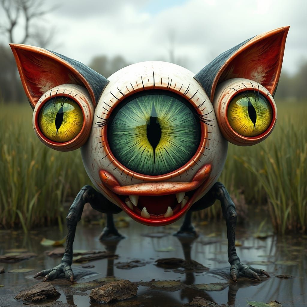 Cateye Creature of the Marsh