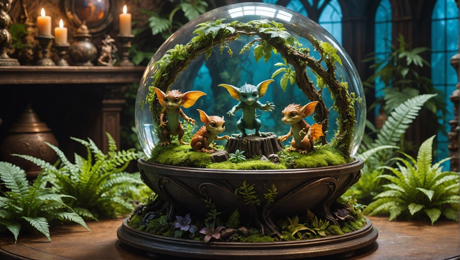 Fairies and Goblins in Crystal Sphere