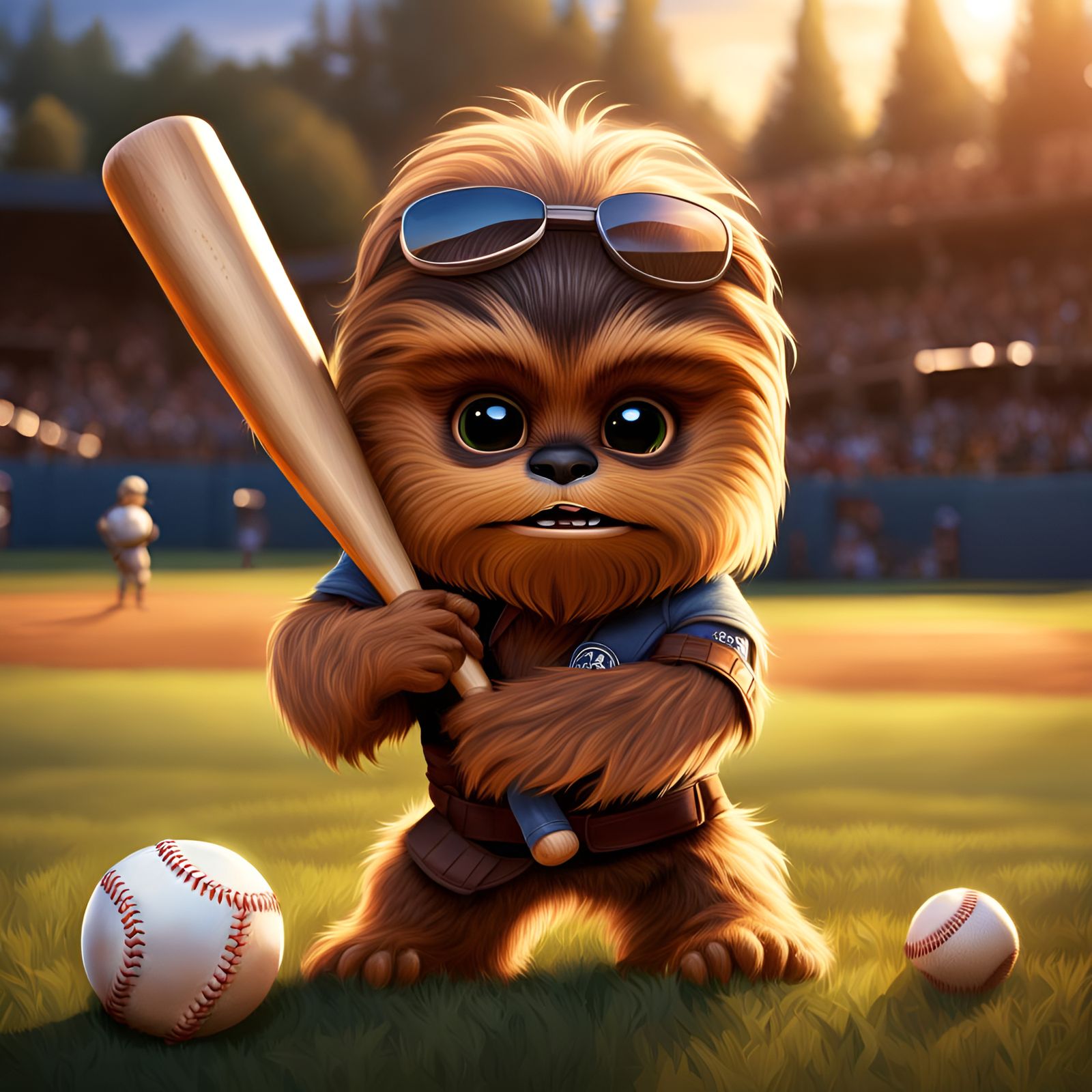 Rrrr-ghgh-ghgh - "Mini-Mighty Wookiee"