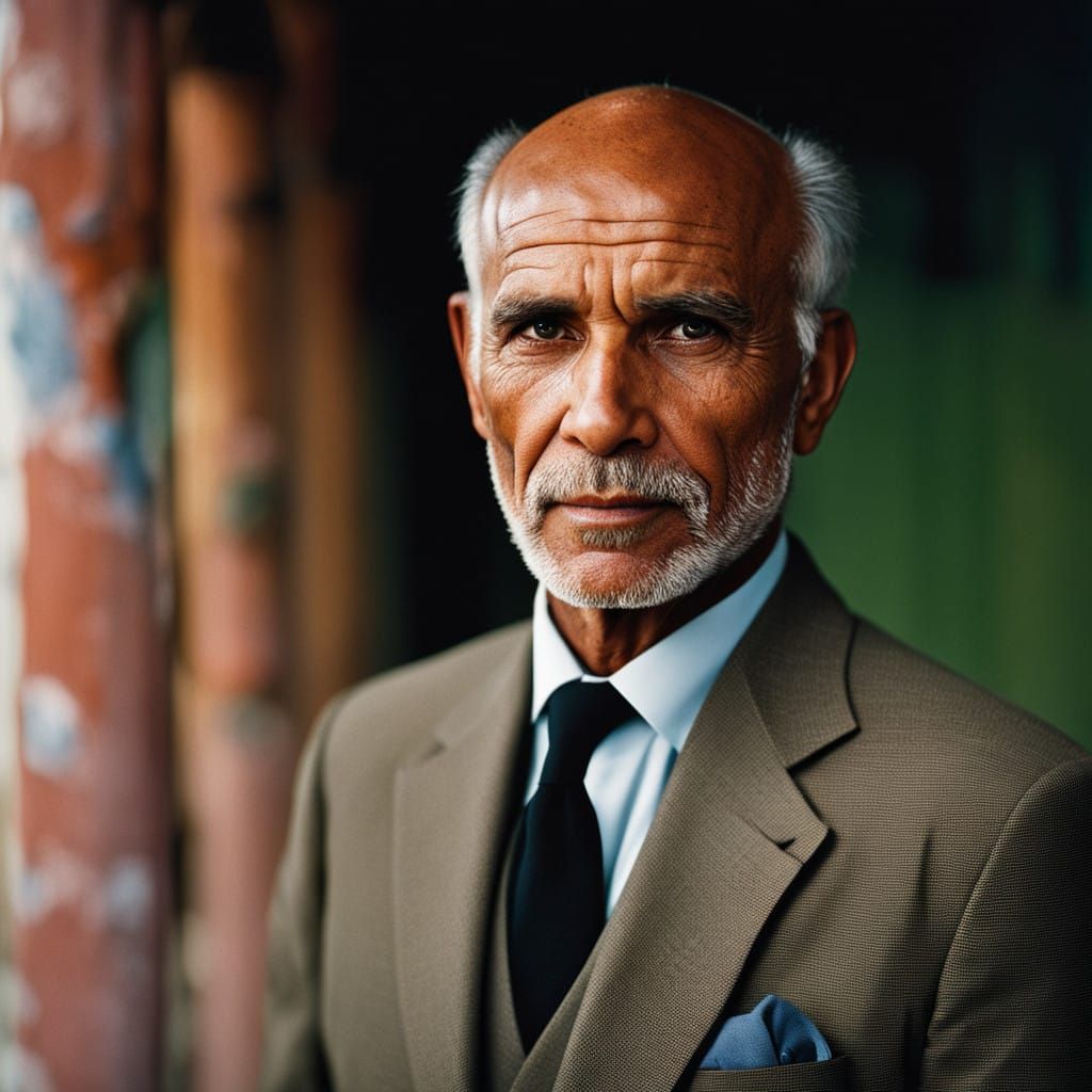 Dashing Businessman in Formal Attire