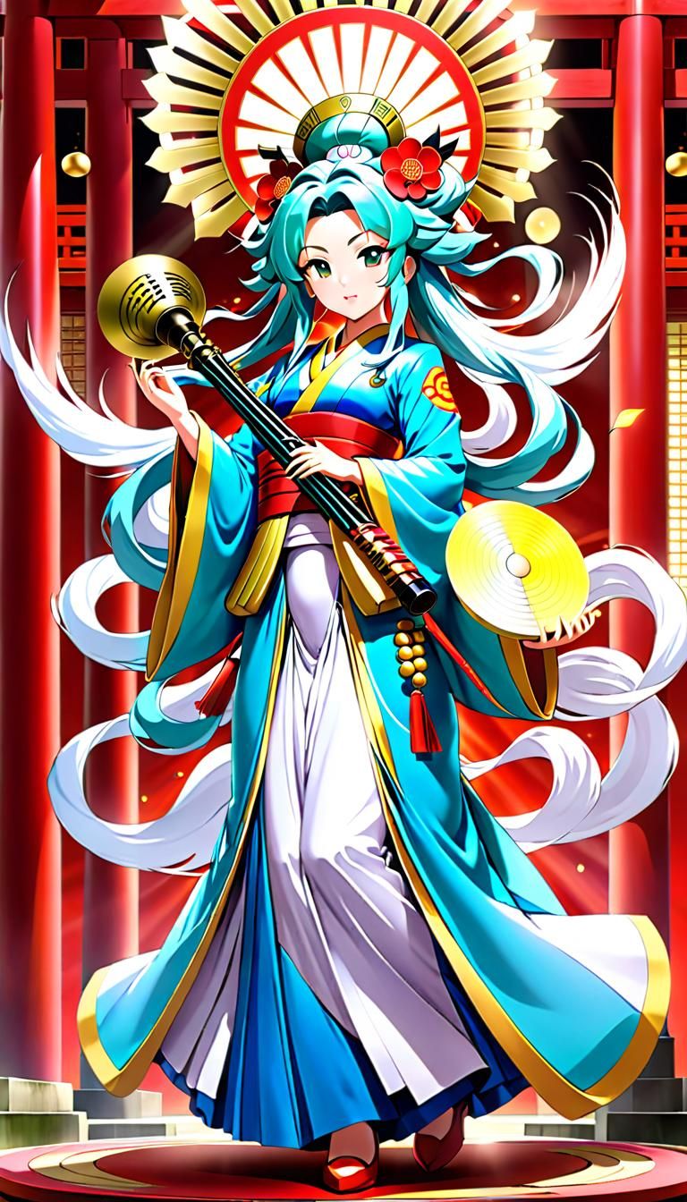 Goddess of music Benzaiten