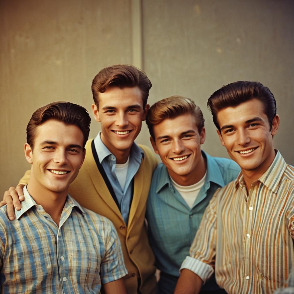 Handsome 1960s Boyband