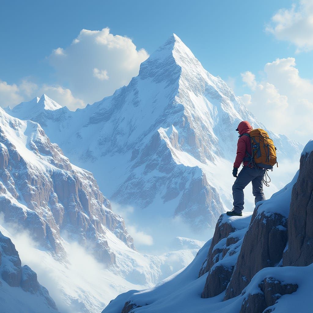 Mount Everest Climber: A Breathtaking Summit