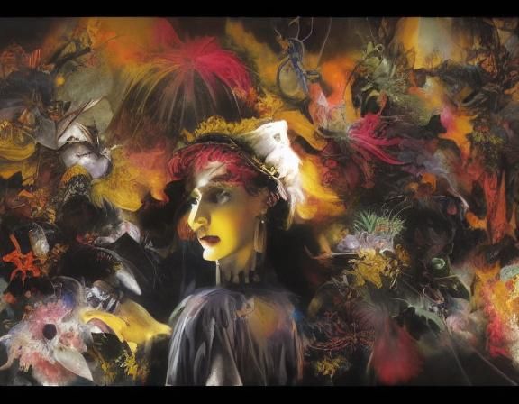 Surreal Creatures in Dark Fantasy Film Noir