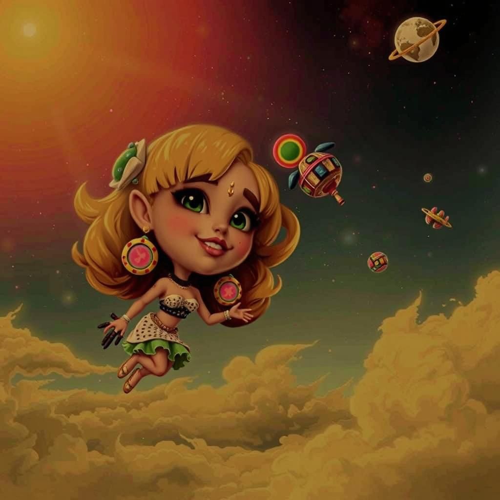 Psychedelic Sky: An AI Interpretation of Lucy