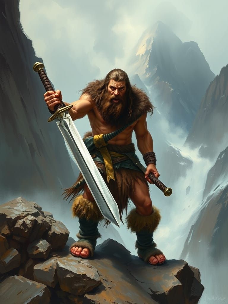 Pulp fiction barbarian