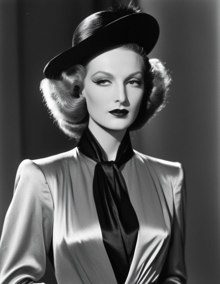 1930s Androgynous Elegance Inspired by Dietrich