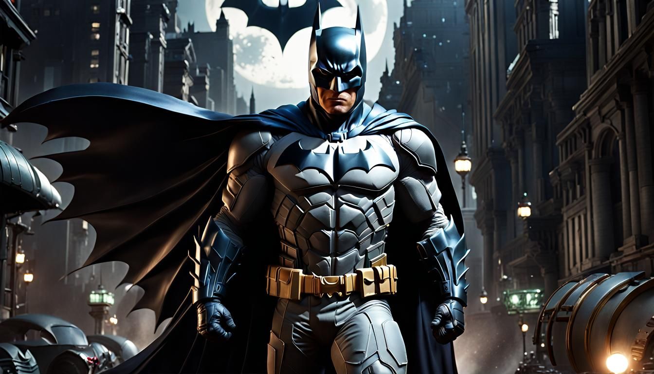 Batman and Joker: Grotesque Fantasy Concept Art