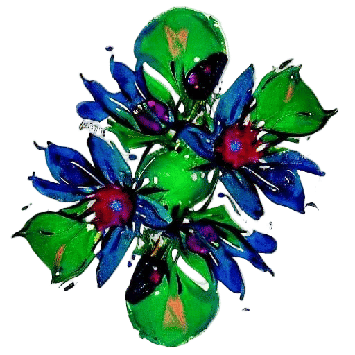 Ethereal Landscape: Swirling Vortex in Watercolor Style