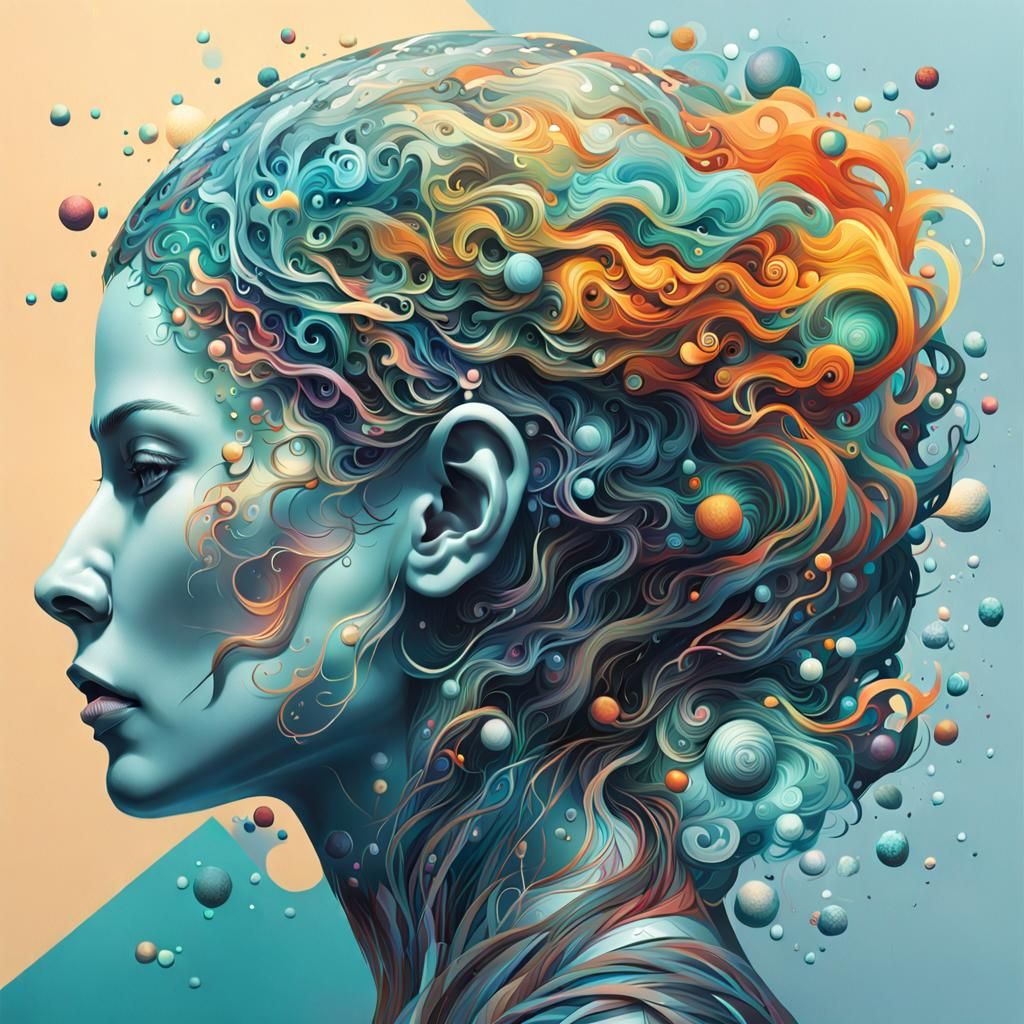 Surreal Galactic Woman: Abstract Anatomy in Hyperrealism