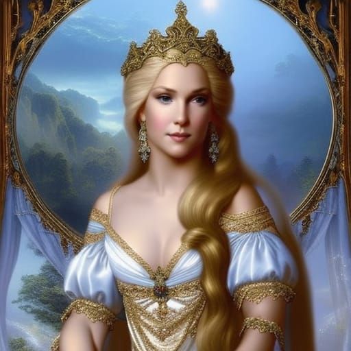 Guinevere in Ethereal Fantasy Style
