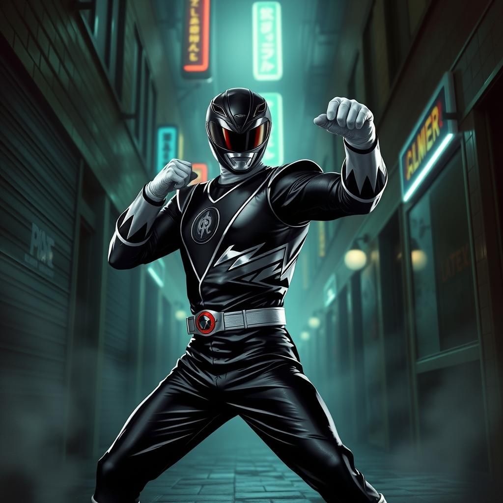 Black Raven Power Ranger