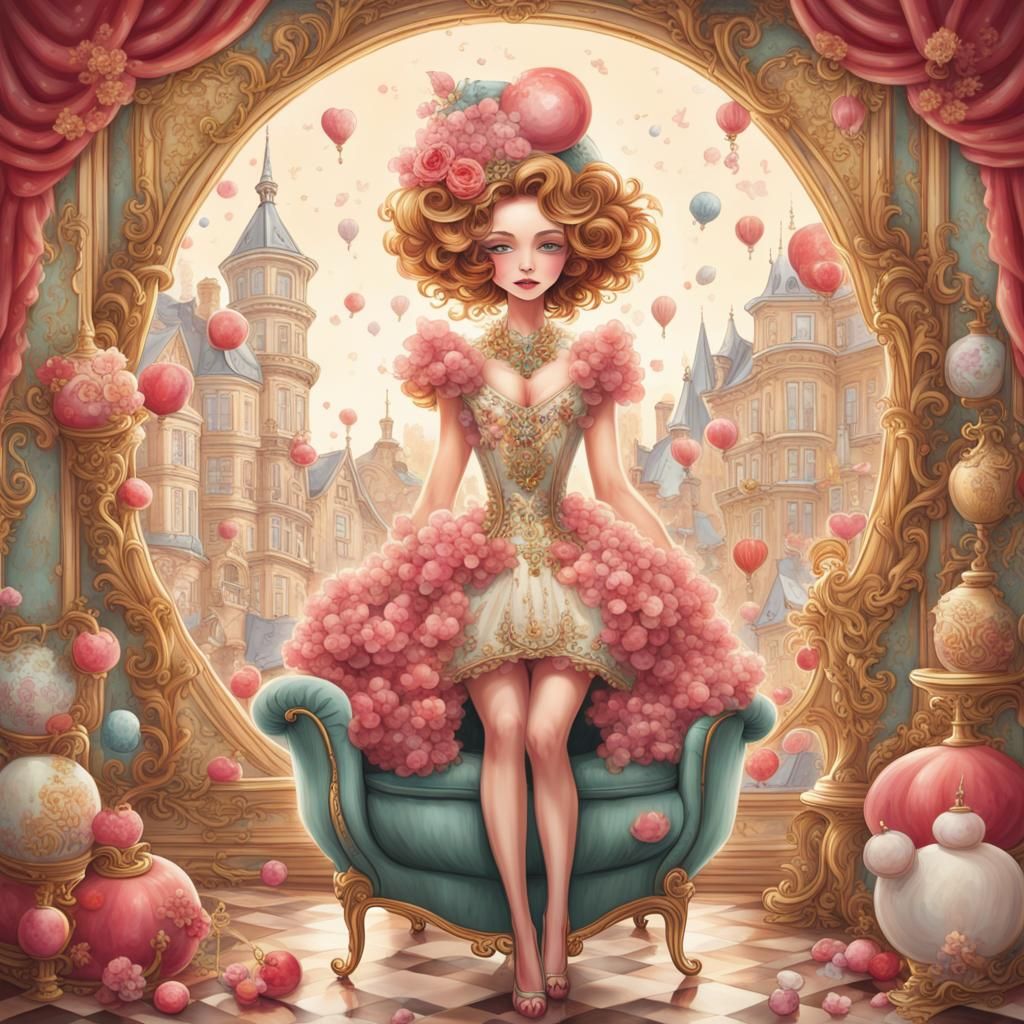 Whimsical Warmth: An AI-Generated Image of Joy