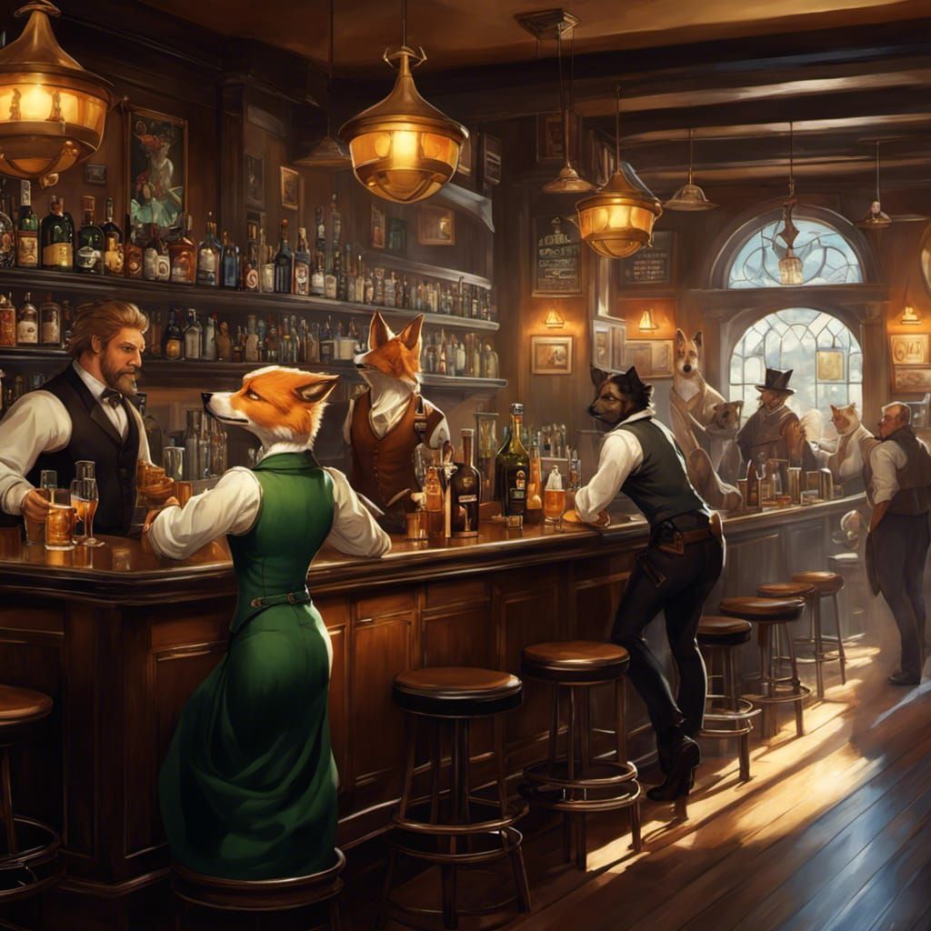 "I must say, you're looking very foxy today! What can I get you?"