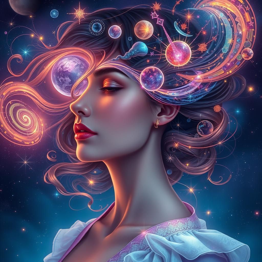 Cosmic Mind: A Universe Within a Woman