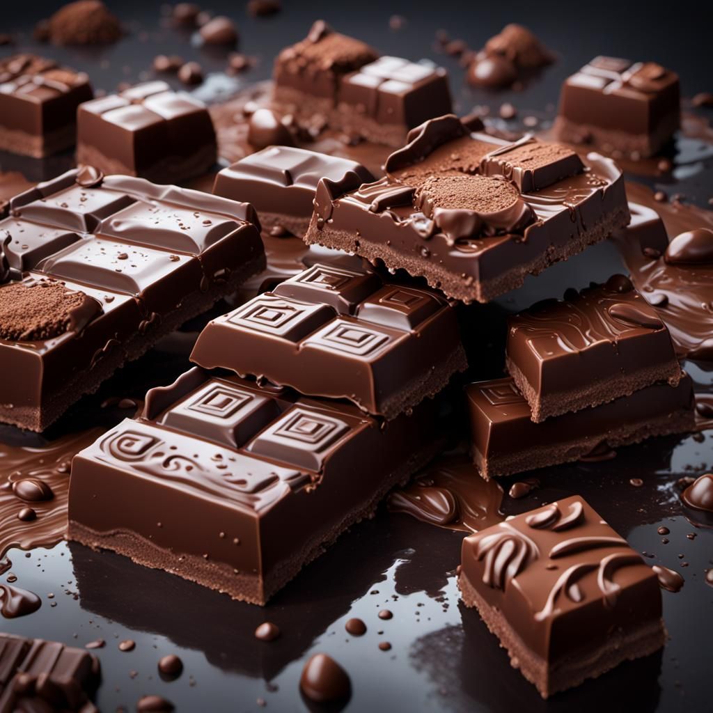 Detailed Chocolate Matte Painting in Unreal Engine