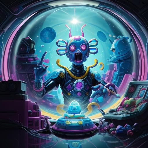 Candy Art Scene from "I Have No Mouth, and I Must Scream"