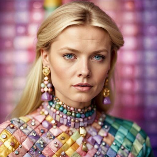 Patchwork Tile Fashion