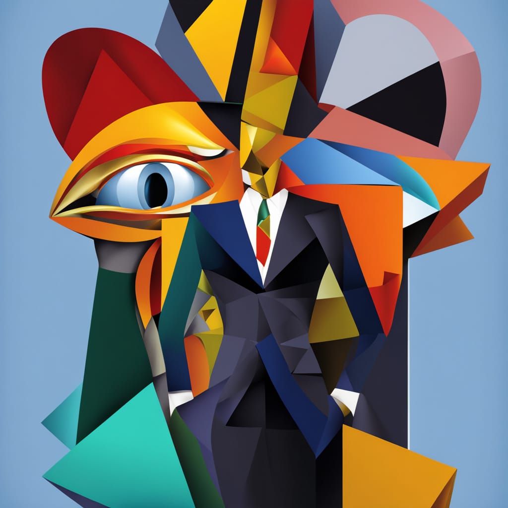 At least he's wearing a tie...