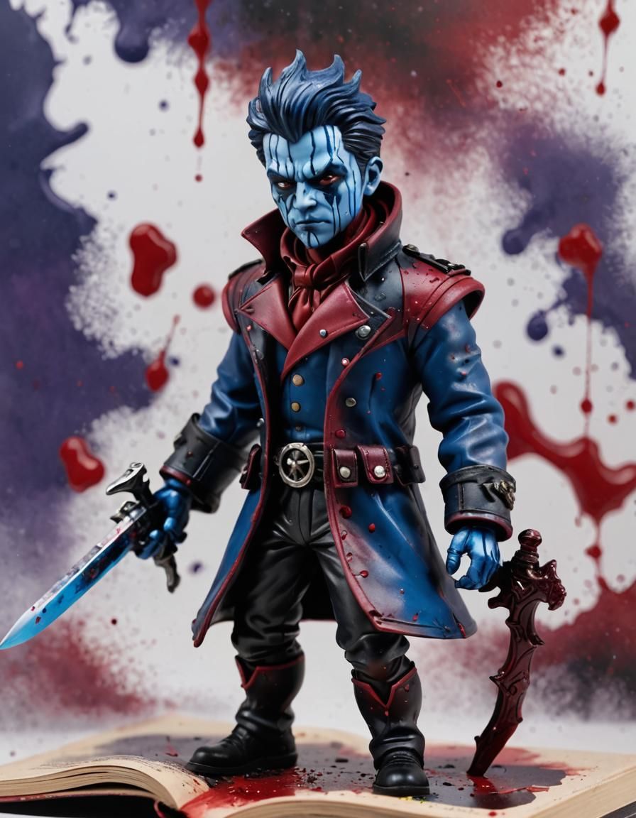 Zazul Action Figure in Bacon Style