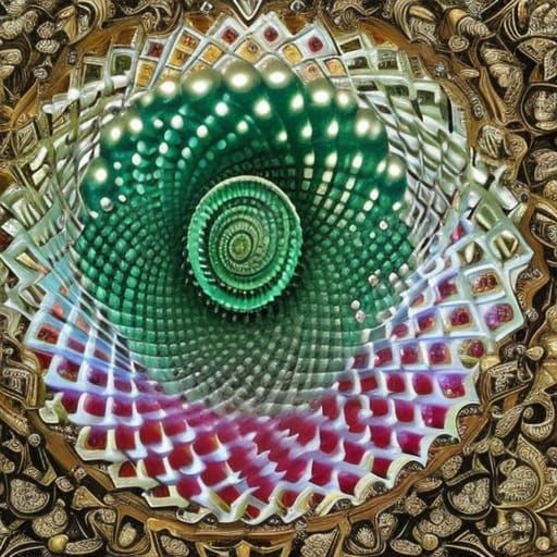 Eiffel Tower at Night in Impressionist Style