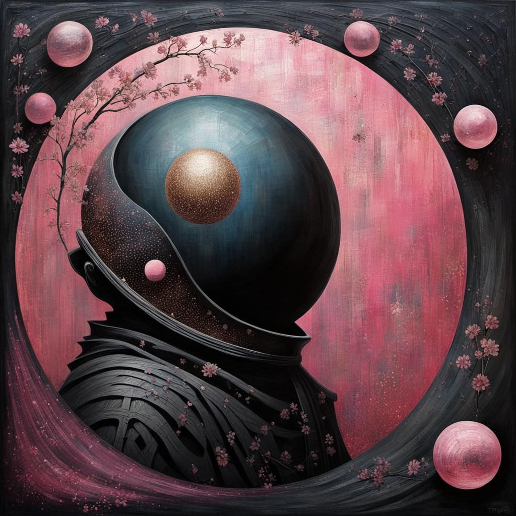 Head in a Blue Sphere